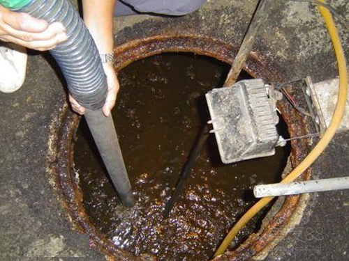 红桥隔油池清理