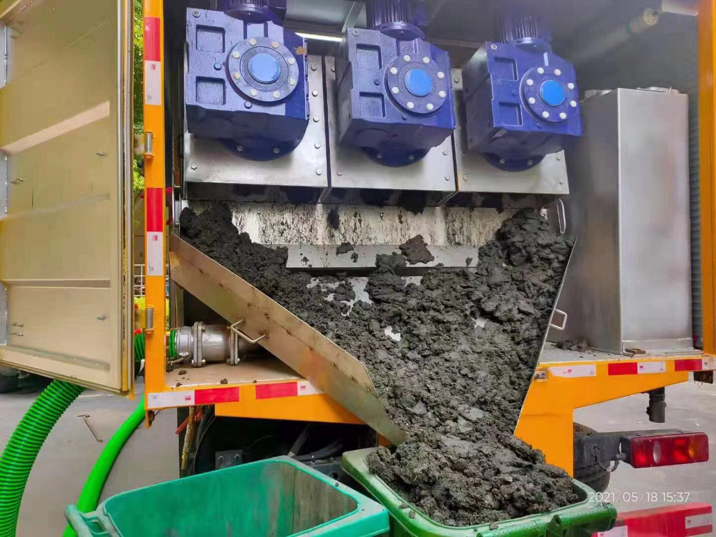 红桥化粪池清掏城市维护站-泥浆净化干湿分离处理